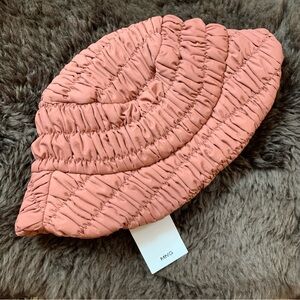 NWT Mango Pleated Bucket Hat